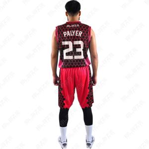 Blaze Fight Wear uniforme de baloncesto OEM personalizado de alta calidad Unisex adulto baloncesto deporte conjunto verano Pantalones cortos transpirable Jersey - Product Image 3