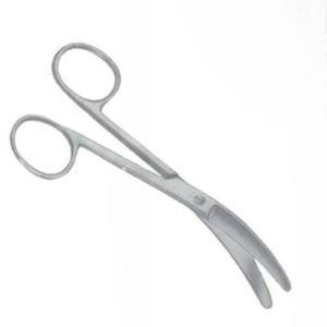 Tijeras quirúrgicas Busch de alta calidad, hoja curva de 16cm, instrumentos quirúrgicos manuales de acero inoxidable - Product Image 4