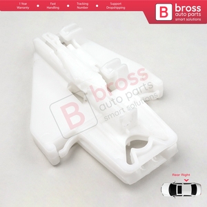 Clips de réparation de lève-vitre arrière droit BWR142 pour Toledo MK2 1M2, Leon MK1 1M1, Fabia MK1 6Y, Praktik Van 4/5 portes 1M0839462A - Product Image 5