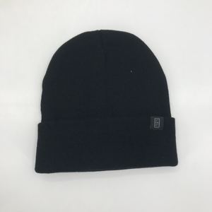 Wholesale Custom Short Cuffed Knit <b>Hat</b> Cap Beanie Plaid Pattern with Private Label for <b>Men</b> & Women for Sports & Casual Wear Logo - Product Image 4