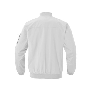 2025 nouvelle saison hommes haute qualité enduit toile imperméable Rivets fermeture à glissière avant automne hiver utiliser Bomber veste faite Isha - Product Image 4
