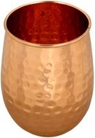 Gobelets en verre martelé avec bord doré, style zen asiatique, écologiques, réutilisables, bienfaits ayurvédiques, pour usage quotidien