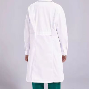 Vente chaude de haute qualité en gros blouses de laboratoire blanches conceptions unisexes 100% coton poussière docteur blouse de laboratoire médical - Product Image 4