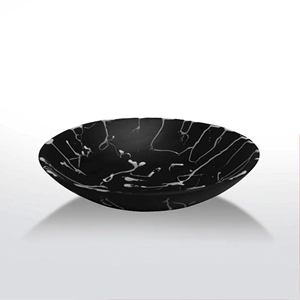 COULEUR BLEUE Meilleure vente bol à salade en résine moyenne bol en résine fait main design aspect marbre directement de l'Inde au meilleur prix - Product Image 5
