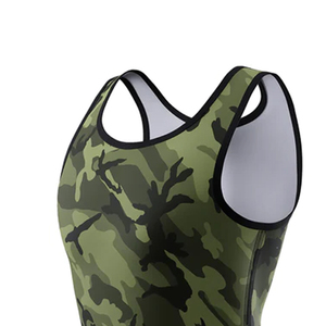 Sujetador deportivo personalizado de satén ajustado para mujer, Top de malla en la espalda, camiseta sin mangas corta, Fitness, Yoga, estilo informal, ropa deportiva - Product Image 3