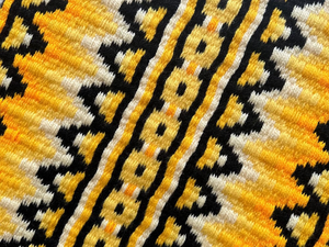 Premium Hand Loom Western Show Blanket Motif contemporain avec coussinets de selle de couleur - Product Image 2