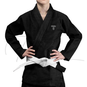 Kimono de Jiu-jitsu y Karate Personalizado al por Mayor 2026/ Conjuntos de Trajes de Bjj Gi con Logotipo Frontal para Adultos - Product Image 4