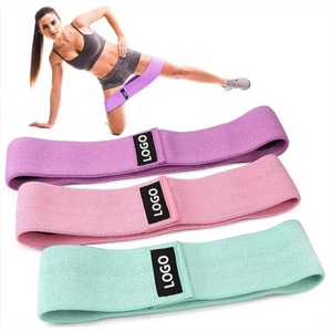 GAF Bande de résistance pour façonner et soulever les hanches Bande de résistance en tissu Bandes de yoga pour hommes et femmes - Product Image 5