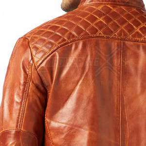 Chaqueta de cuero cálida de invierno transpirable para hombre, ropa informal, chaqueta de cuero para hombre a precio razonable - Product Image 4