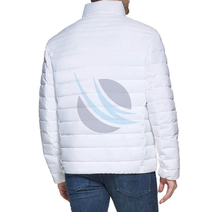 Chaqueta Acolchada Unisex, Informal, Abrigada para Invierno, Gruesa, con Cierre de Cremallera, Cuello Alto, Impermeable, Cortavientos, Hecha de Lona - Product Image 3