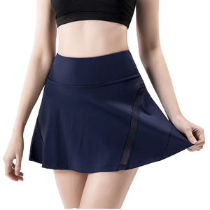 Jupe de sport pour femmes, coupe ajustée, extensible dans les 4 sens, en spandex/nylon, séchage rapide, respirante, pour le yoga, le badminton, le golf et la course à pied - Product Image 2