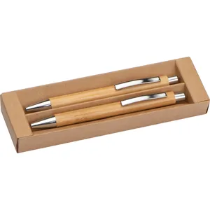 Juego de Escritura de Bambú para Negocios, Regalo Personalizado para Uso en Oficina - Product Image 3