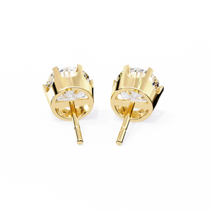 Pendientes de Diamantes Cultivados en Laboratorio Únicos de Oro de 18K para Mujer, Joyería Fina para Compromiso y Boda, Certificados por IGI, Lujosos, Premium y Elegantes - Product Image 3