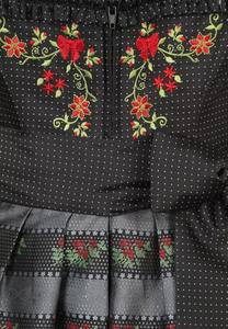 Alta calidad Trachten Dirndl dos piezas Dirndl vestido Oktoberfest disfraz alemán bávaro cerveza chica Dirndl Oktoberfest vestido - Product Image 5