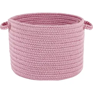 Panier de rangement en corde de coton naturel Boho macramé tissé plante décor pépinière cuisine blanchisserie - Product Image 2