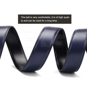 Ceinture pour hommes en cuir de vache à la mode de meilleure qualité fabriquée au Pakistan Nouvelle ceinture en cuir véritable - Product Image 4