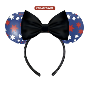 Custom Factory Direct Made-to-Order Vivid Concept <b>Mouse</b> Ears Hair Accessory Pre-Approval Design Concept <b>Mouse</b> Ears Headband - Product Image 1