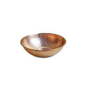 Tazón para Cena de Boda, Tazón de Cobre Puro para el Hogar y Hoteles, Tazón para Servir Ensaladas, Alimentos y Frutas para Fiestas, Tazón para Cena de Fiesta - Product Image 1