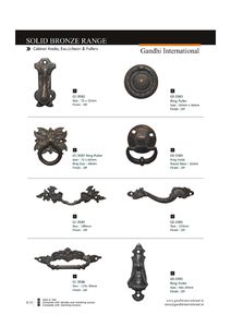 ลูกบิดตู้สำหรับลิ้นชักลิ้นชักตู้เสื้อผ้าคุณภาพดีเยี่ยมจากนักออกแบบอินเดีย - Product Image 3