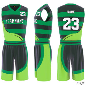Sublimación Uniforme de baloncesto para hombre Último diseño 2025-26 Uniforme de baloncesto Bajo MOQ Camiseta de baloncesto - Product Image 4