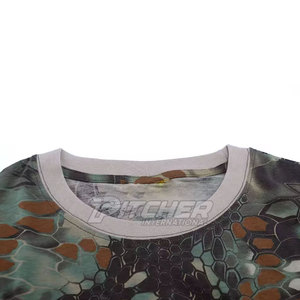 T-shirts de chasse d'été confortables et solides avec tissu respirant 100% polyester, écologiques et légers pour le travail en extérieur - Product Image 3