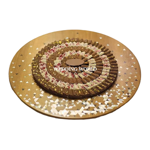 Forma redonda Nuevo diseñador Cuenco de chocolate Hecho a mano Venta caliente Artículos para el hogar y la cocina Venta al por mayor Lujo Nueva bandeja de chocolate - Product Image 6