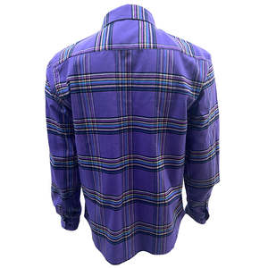 Camisa de Franela para Hombre, de Algodón Transpirable, Hecha a Medida, Precio al por Mayor, Informal, Talla Grande, Tejido de Punto, Logotipo Personalizado - Product Image 2
