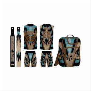 Maillots de football américain 7 contre 7 entièrement personnalisés OEM, nouveau design, impression numérique, uniformes de flag football, 100% polyester - Product Image 1