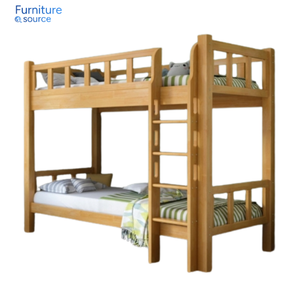 Meilleure vente au Vietnam de lits jumeaux superposés-Bois massif-Idéal pour la chambre des enfants-Coffre-fort et élégant-Best Seller Worldwide - Product Image 3