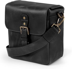 กระเป๋ากล้องสะพายข้างหนังแท้วินเทจสุดหรูมีซิปสายคล้องไหล่ทนทานสำหรับผู้ชายผู้หญิงสำหรับการเดินทางวันหยุดพักผ่อน - Product Image 2