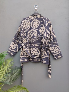Suzuki – veste courte brodée à la main, Robe Kimono, Style Boho, classique, élégante, meilleure qualité, 100% - Product Image 5