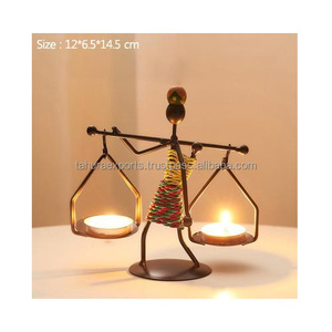 Antique Design Metal Candle Holders for Home Decorative Use Candle Holder Best Quality Metal Candle Holders for Living Room - Product Image 1
