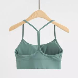 Top personalizado de alta calidad para mujer, Top corto de Yoga para entrenamiento, Sujetador deportivo para Fitness - Product Image 3