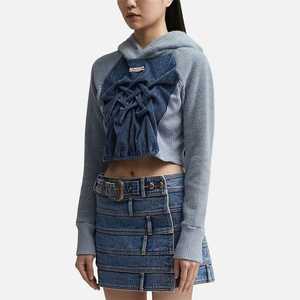 เสื้อฮู้ดแขนยาวสำหรับผู้หญิงเสื้อผ้าแฟชั่นเสื้อครอปเสื้อมีฮู้ดเสื้อครอปท็อปสำหรับใส่กลางแจ้ง - Product Image 4