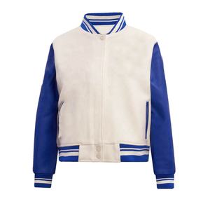 Venta al por mayor personalizado Vintage lana Varsity chaqueta hombres invierno escuela Letterman de talla grande CollegeBaseballjacket para hombres DDP envío - Product Image 5