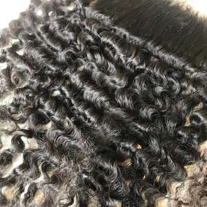 Extensions de cheveux humains vierges vietnamiens bruts de couleur naturelle bouclée birmane de haute qualité Double trame de Machine avec expédition rapide - Product Image 5