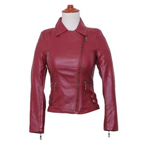 Chaqueta de Cuero Genuino para Mujer, Logotipo Personalizado OEM, Cuero Real de Cordero y Vacuno, Suministro al por Mayor de Fábrica 2026, Precio Bajo - Product Image 1