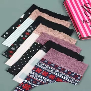 Culottes de bikini romantiques pour femmes, taille mi-haute, 100 % coton, tricotées unies, avec logo à la taille, écologiques, lot en vrac, échantillon disponible en 7 jours - Product Image 3
