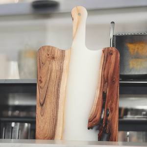 Planche de service en résine naturelle peinte à la main artistique Love Style plateau de fromage planche à découper planche à découper inde - Product Image 2