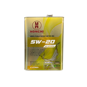 HONCHI 5W20 High performance Lubricant engine <b>oil</b> <b>synthetic</b> lubricants API SP ILSAC GF-6A lubricant <b>oil</b> Metal can 4L - Product Image 1
