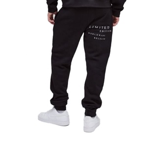 Ensemble de survêtement de gymnastique d'hiver personnalisé Sweat à capuche coupe-vent Pantalon de survêtement 100% coton Col à capuche grande taille-Vêtements de marque - Product Image 6