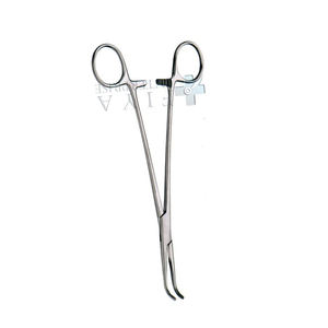 Lahey Tailles personnalisées Pince manuelle en acier inoxydable pour conduit biliaire Pince pour conduit biliaire 19cm-23.5cm Base d'instrument chirurgical - Product Image 6