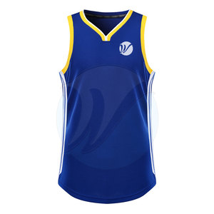 Camiseta de Baloncesto de Diseño Nuevo al por Mayor, Camiseta de Baloncesto Resistente para Uso en Exteriores - Product Image 1