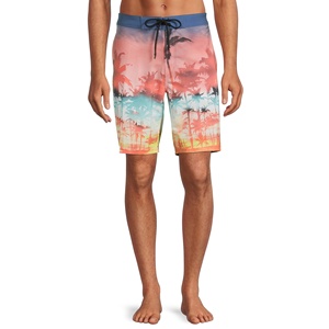 Shorts de bain pour hommes en mesh sublimé, séchage rapide, respirants, pour le sport, la course à pied et la plage - Product Image 6