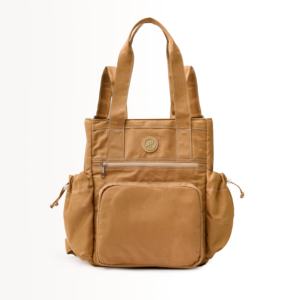 Canvas Totepack with Zipper Closure Convertible Tote and <b>Backpack</b> Design Featuring <b>Laptop</b> Sleeve and Multi Pocket Storage - Product Image 1