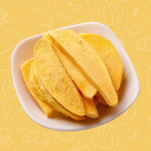 Cubos crujientes de mango de fruta liofilizada, mango de fruta liofilizada, cubos de mango indio liofilizados a granel con certificación HACCP - Product Image 3