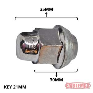 Tuercas de rueda de coche de acero cromado con arandela de alta calidad M14X1.5 (20 piezas) - Product Image 2