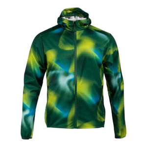 Chaqueta cortavientos con cuello levantado y estampado de sublimación personalizada para hombre, lona impermeable transpirable, estilo informal de invierno - Product Image 5