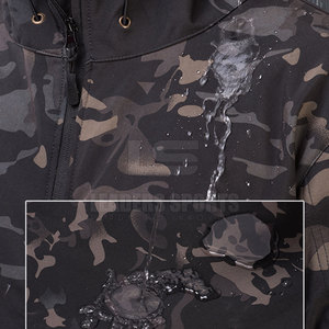 Chaquetas Tácticas Personalizadas de Alta Calidad Más Vendidas para Hombre, Material de Algodón/Poliéster, Diseños OEM, Impresión de Logotipo Personalizado - Product Image 6