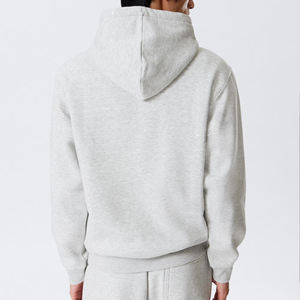 High Quality Plain Boxy Drop Shoulder <b>Men's</b> Eco-Friendly 100% Cotton Fleece Pullover Oversized <b>Hoodie</b> 2026 - Product Image 2